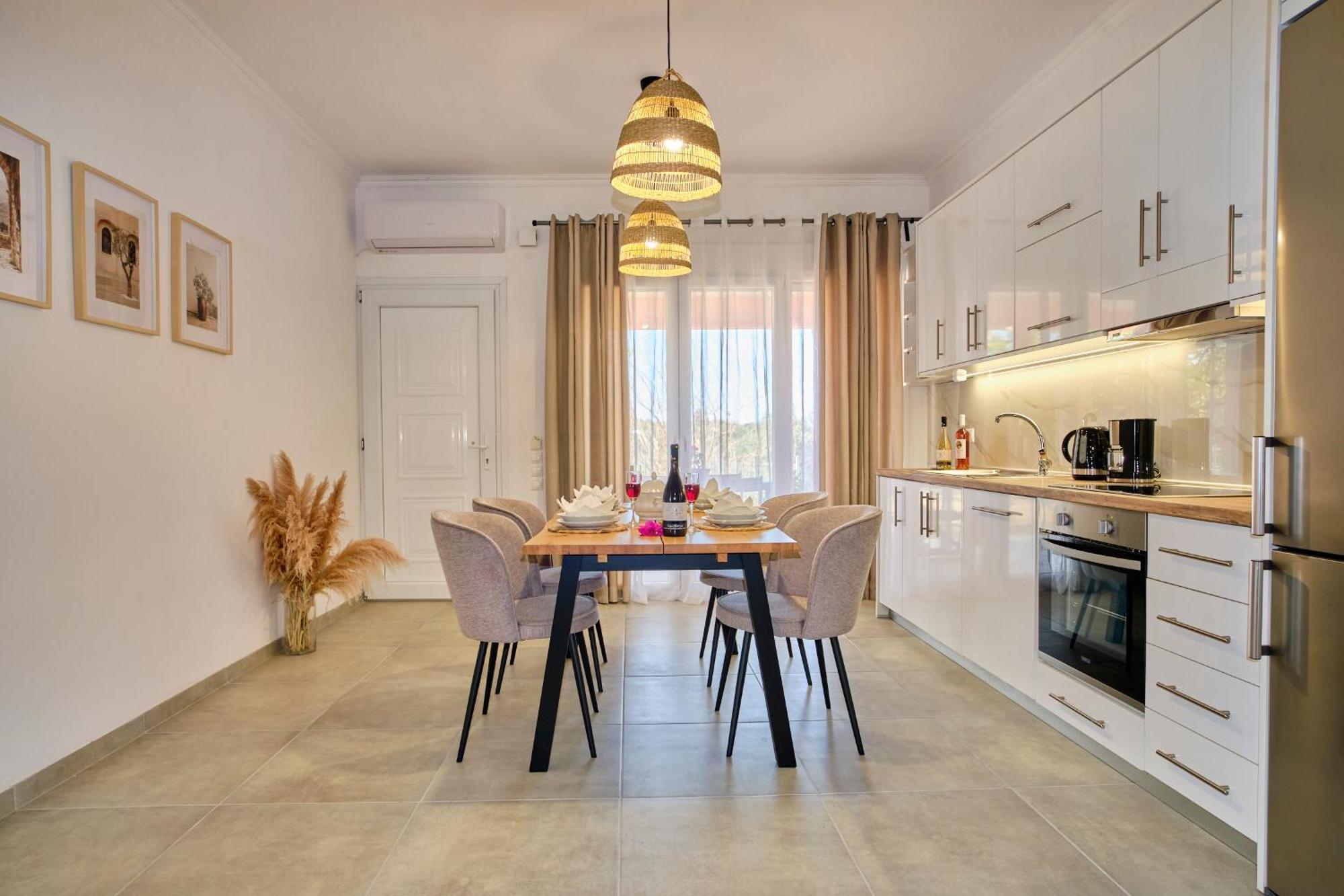 Olivia Mare Vacation House Corfu Astrakeri Bagian luar foto