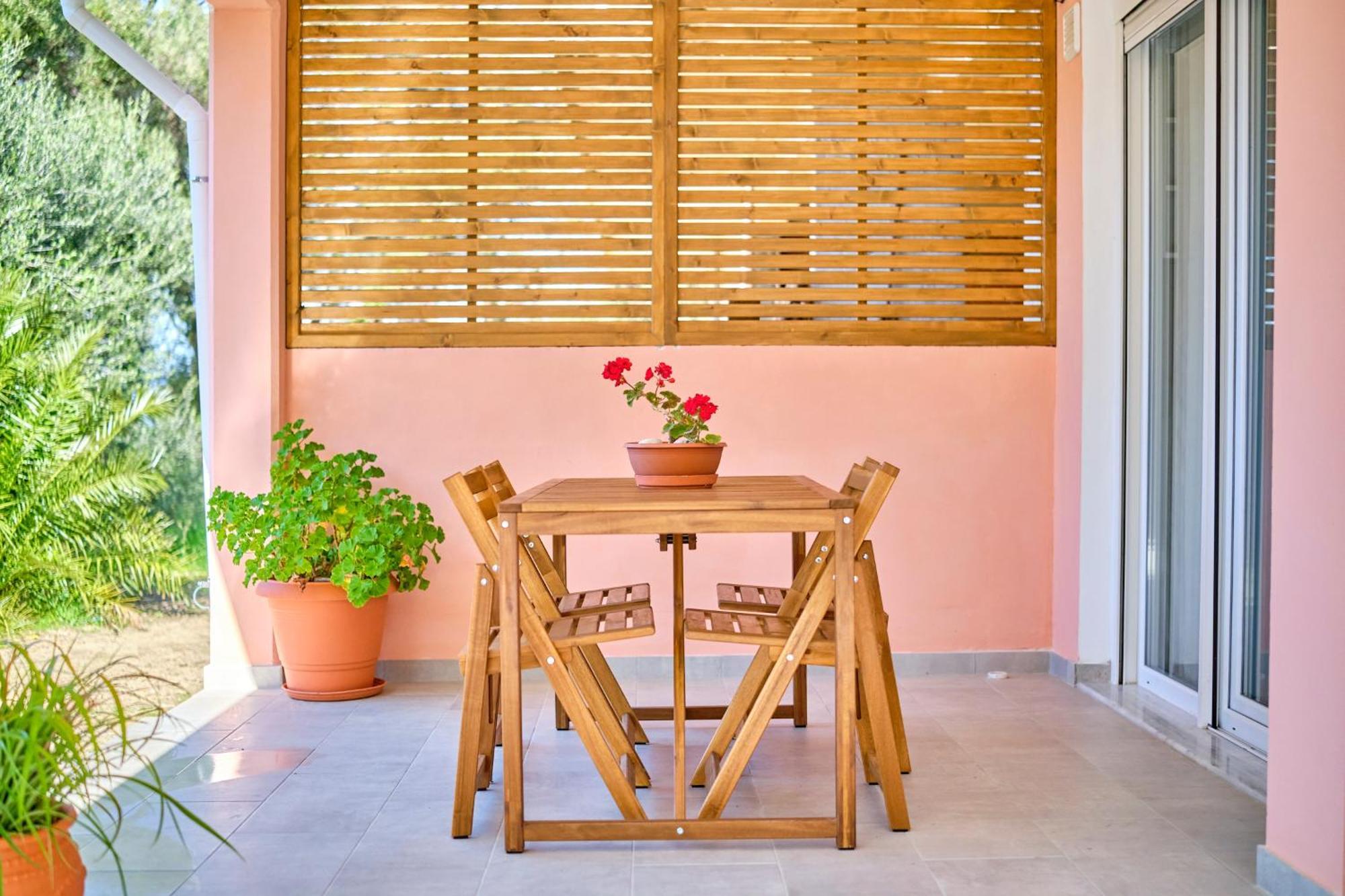 Olivia Mare Vacation House Corfu Astrakeri Bagian luar foto