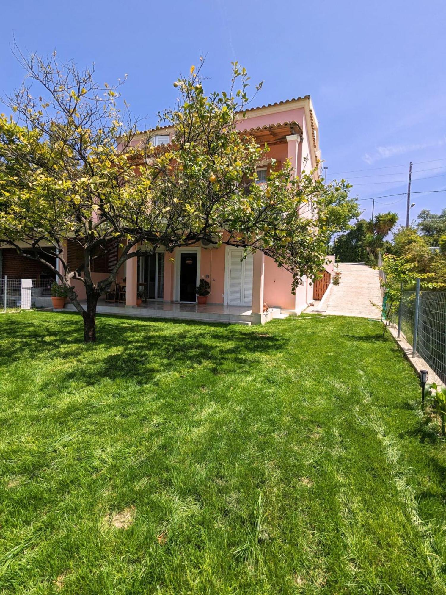 Olivia Mare Vacation House Corfu Astrakeri Bagian luar foto